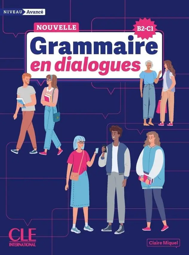 Książka - Grammaire en dialogues niveau avance nouvelle édition B2-C1