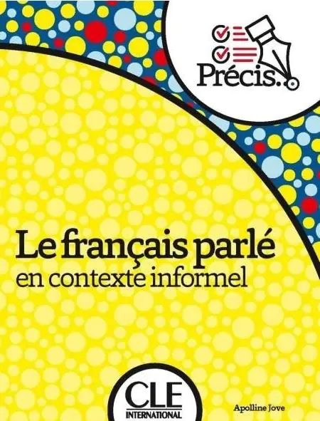 Książka - Le français parlé en contexte informel