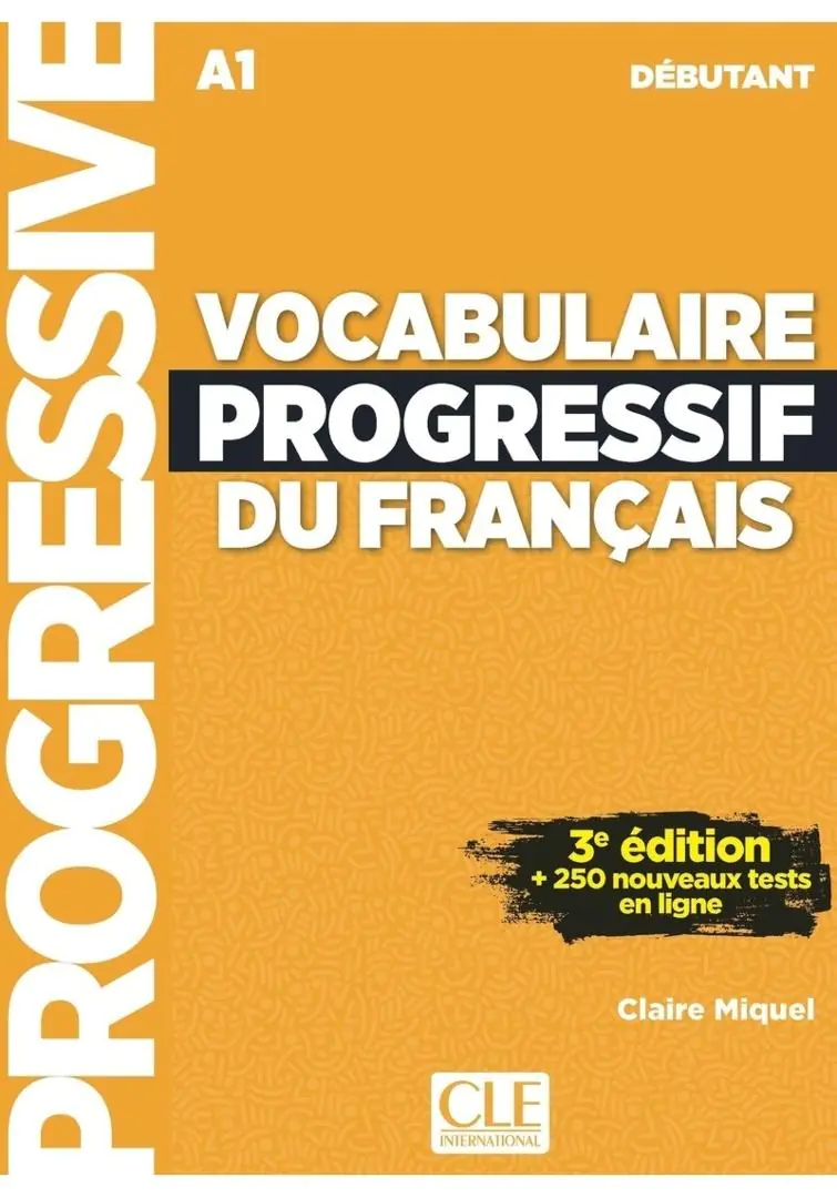 Książka - Vocabulaire progressif du français débutant A1 + nagrania audio online