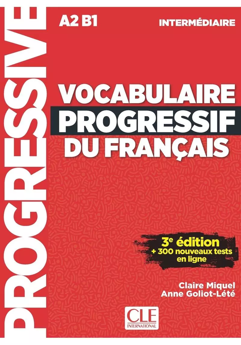 Książka - Vocabulaire Progressif Du Francais. 3e edition. A2 B1