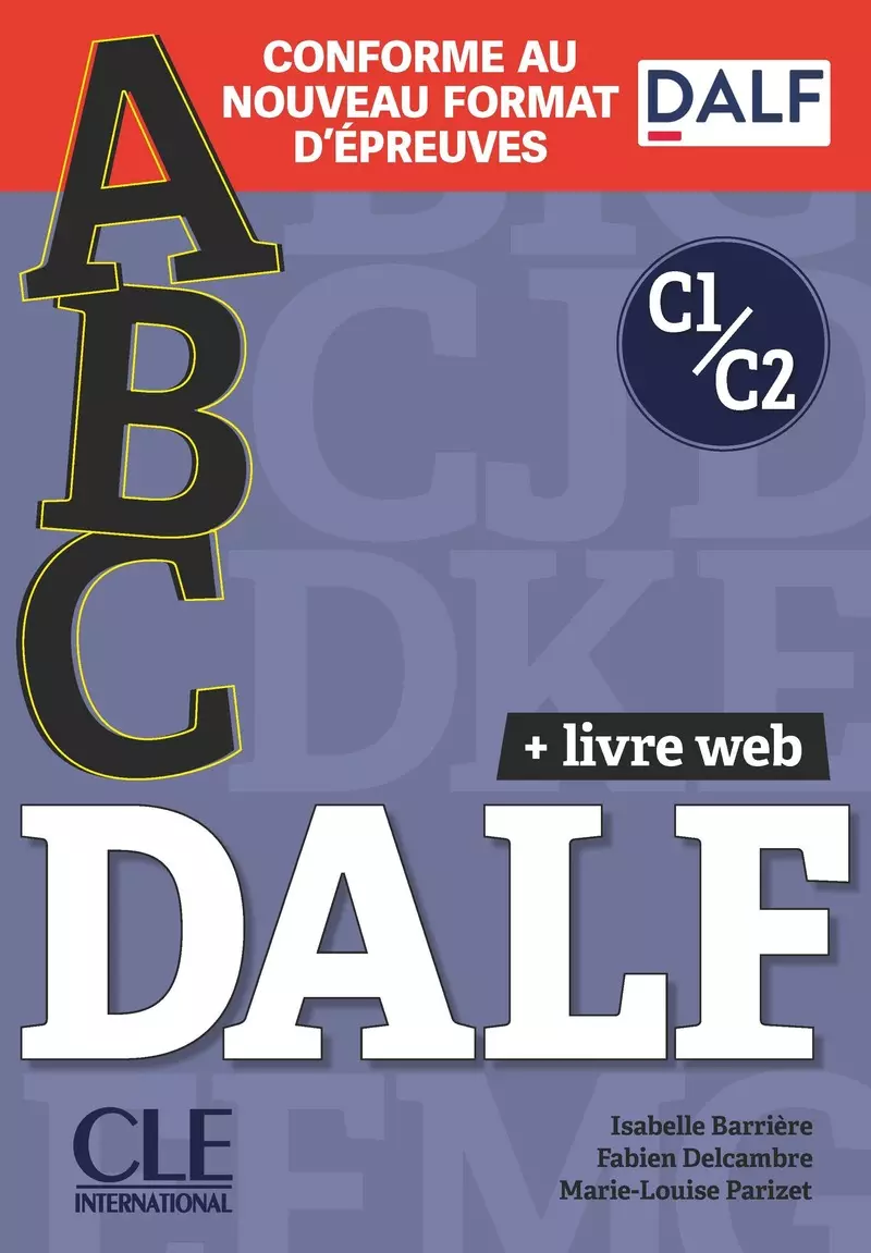 Książka - ABC DALF Niveaux C1/C2. Livre + Livre-web