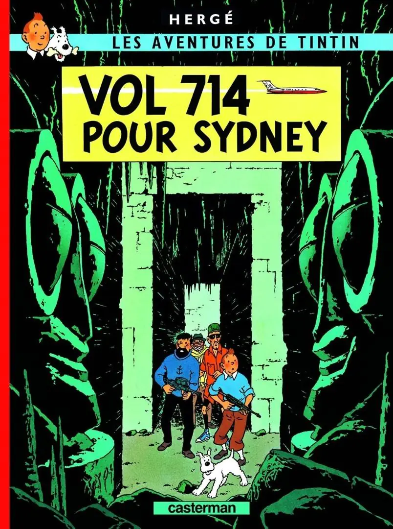 Książka - Tintin Vol 714 pour Sydney - Herge 