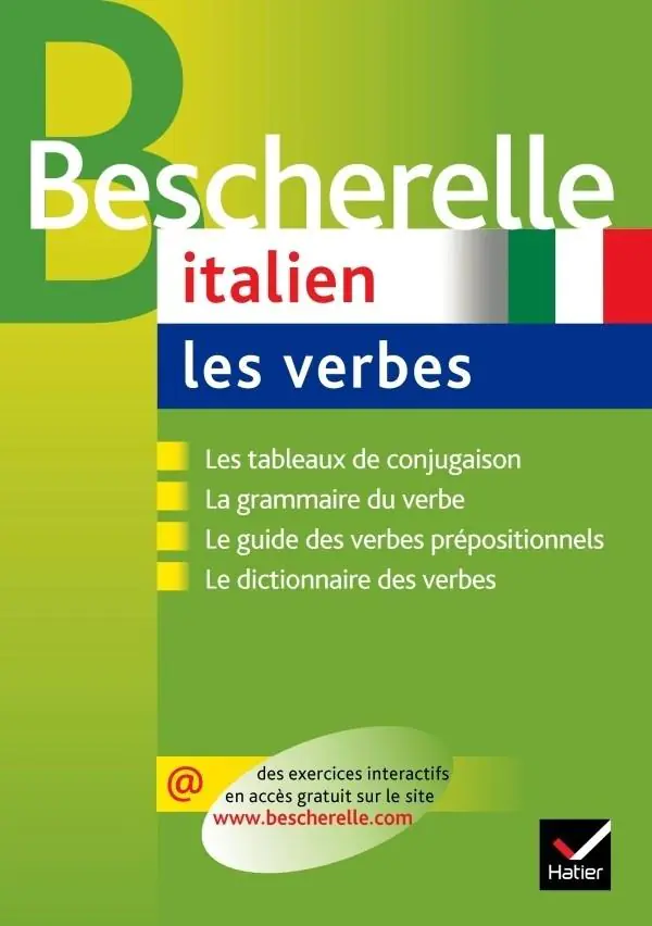 Książka - Bescherelle italien les verbes