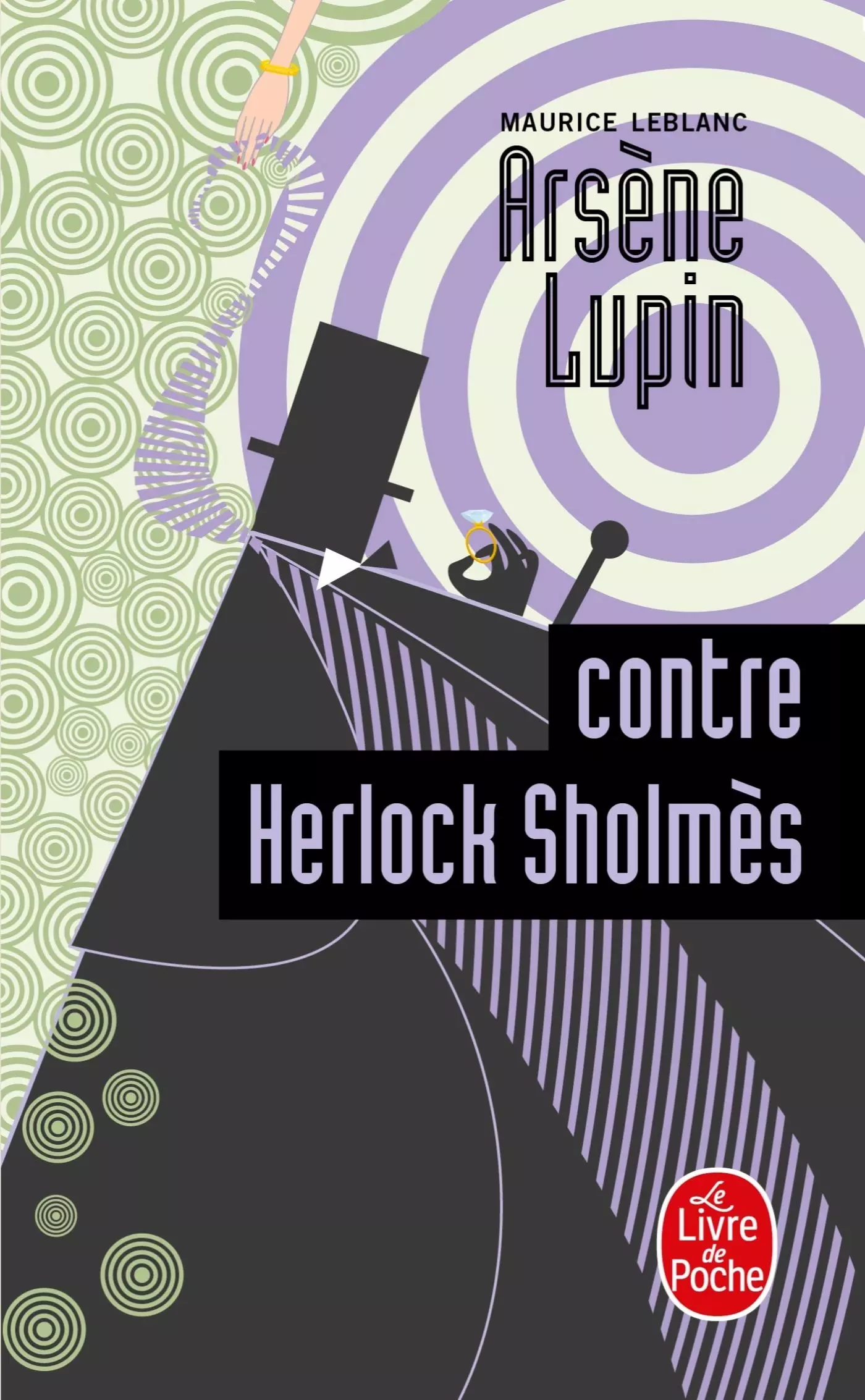 Książka - LF Leblanc. Arsene Lupin contre Herlock Sholmes