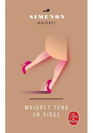 Książka - Maigret tend un piege