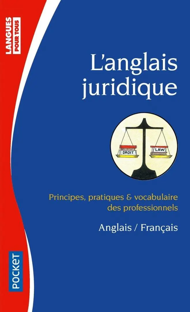 Książka - Anglais Juridique