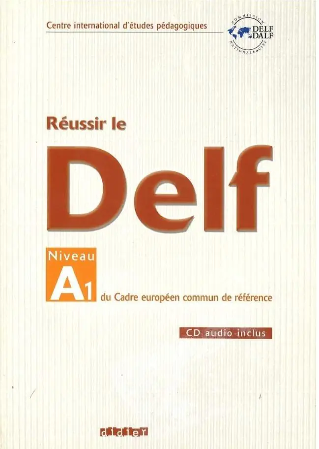 Książka - Reussir le DELF A1 livre + CD