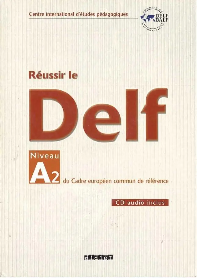Książka - Reussir le DELF A2 livre + CD