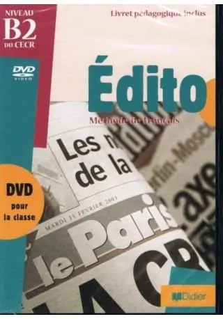 Książka - Edito B2 DVD