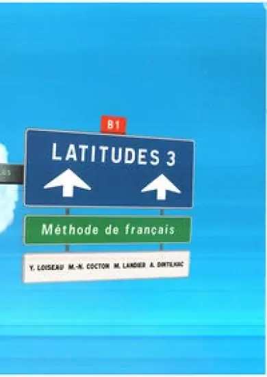 Książka - Latitudes 3 podręcznik + CD DIDIER