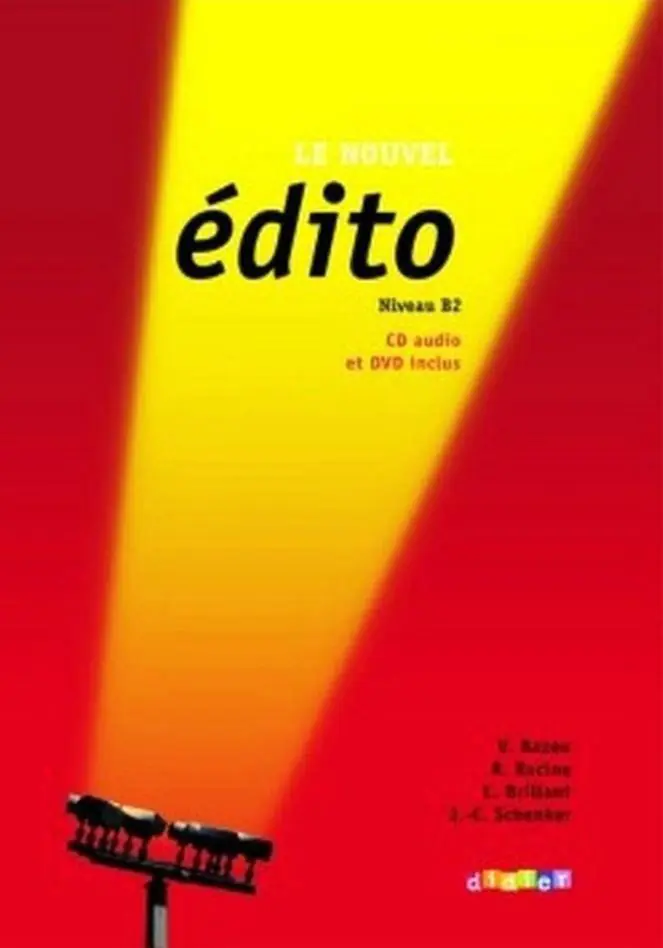 Książka - Edito niveau B2 + CD i DVD