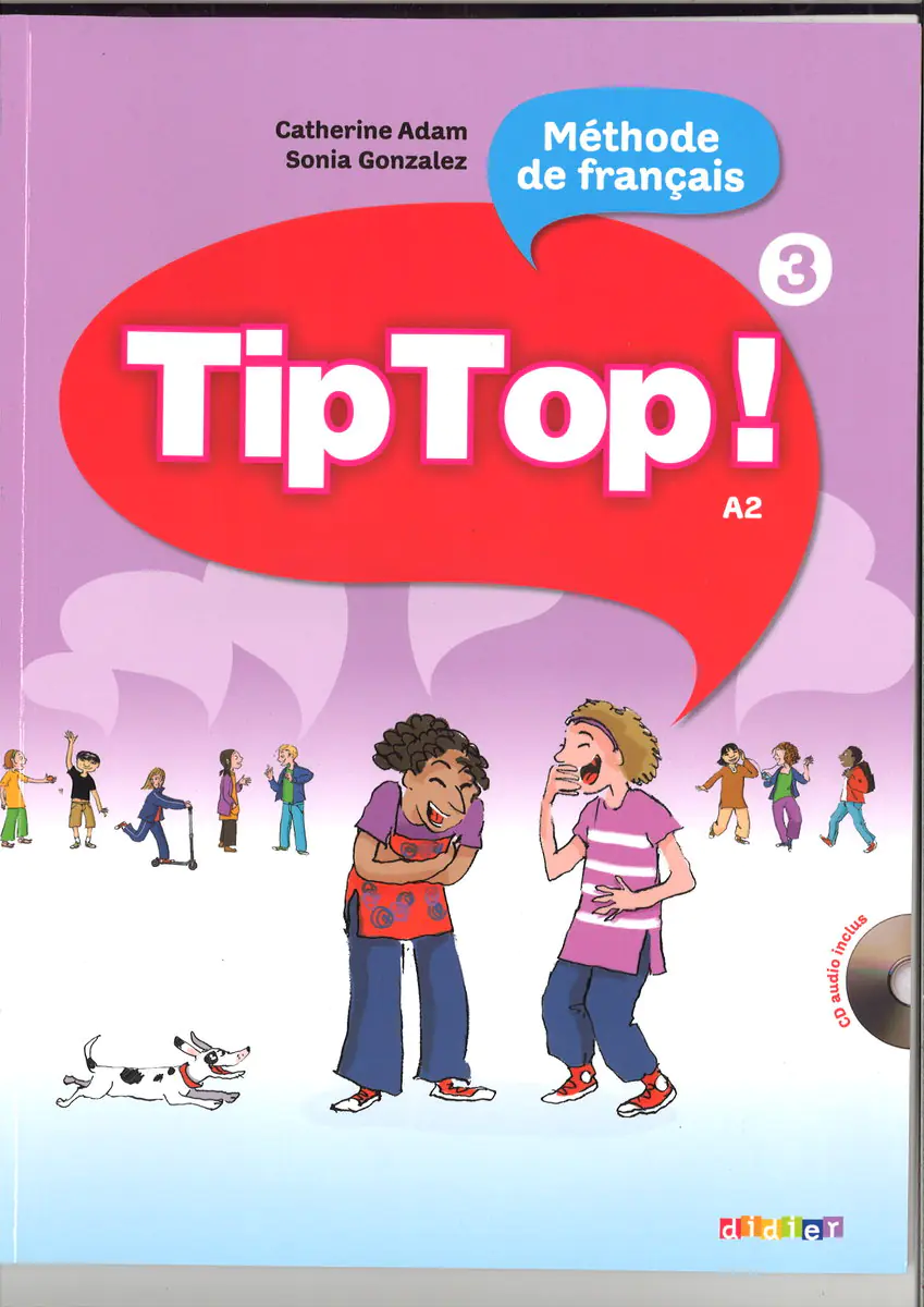 Książka - Tip Top 3 A2 Podręcznik + CD