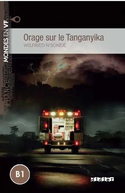 Książka - Orage sur le Tanganyika