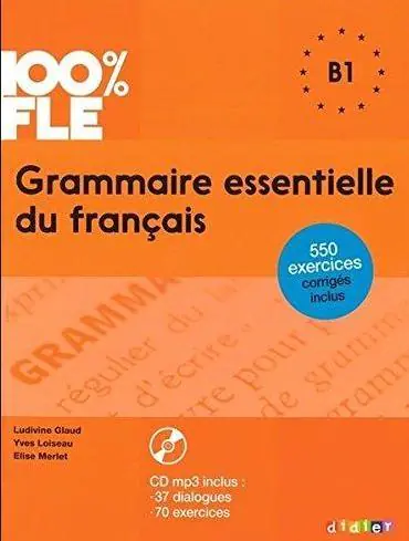 Książka - Grammaire essentielle du français. Język francuski. Podręcznik. B1. + CD