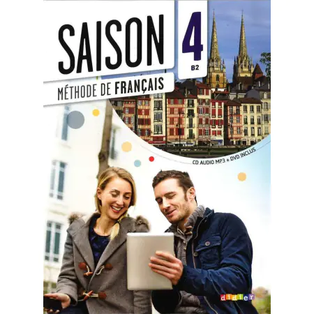 Książka - Saison 4. Podręcznik + CD