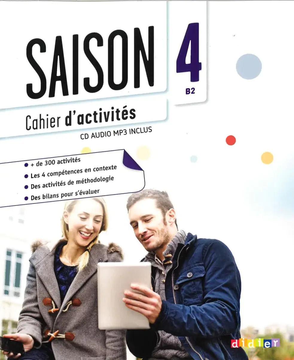 Książka - Saison 4. Ćwiczenia + CD