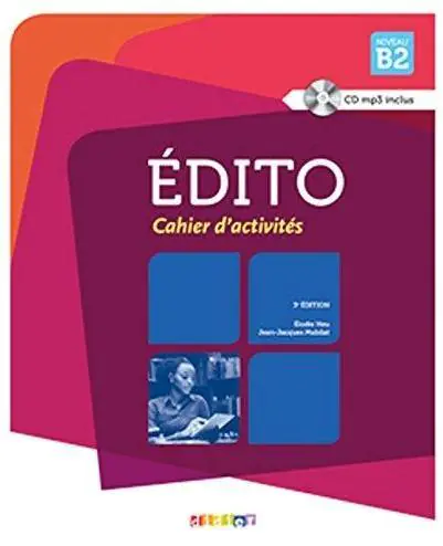 Książka - Edito Nouveau. Język francuski. Zeszyt ćwiczeń. Poziom B2 + CD