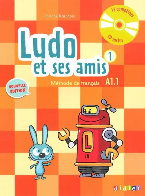 Książka - Ludo et ses amis 1 A1.1 +CD