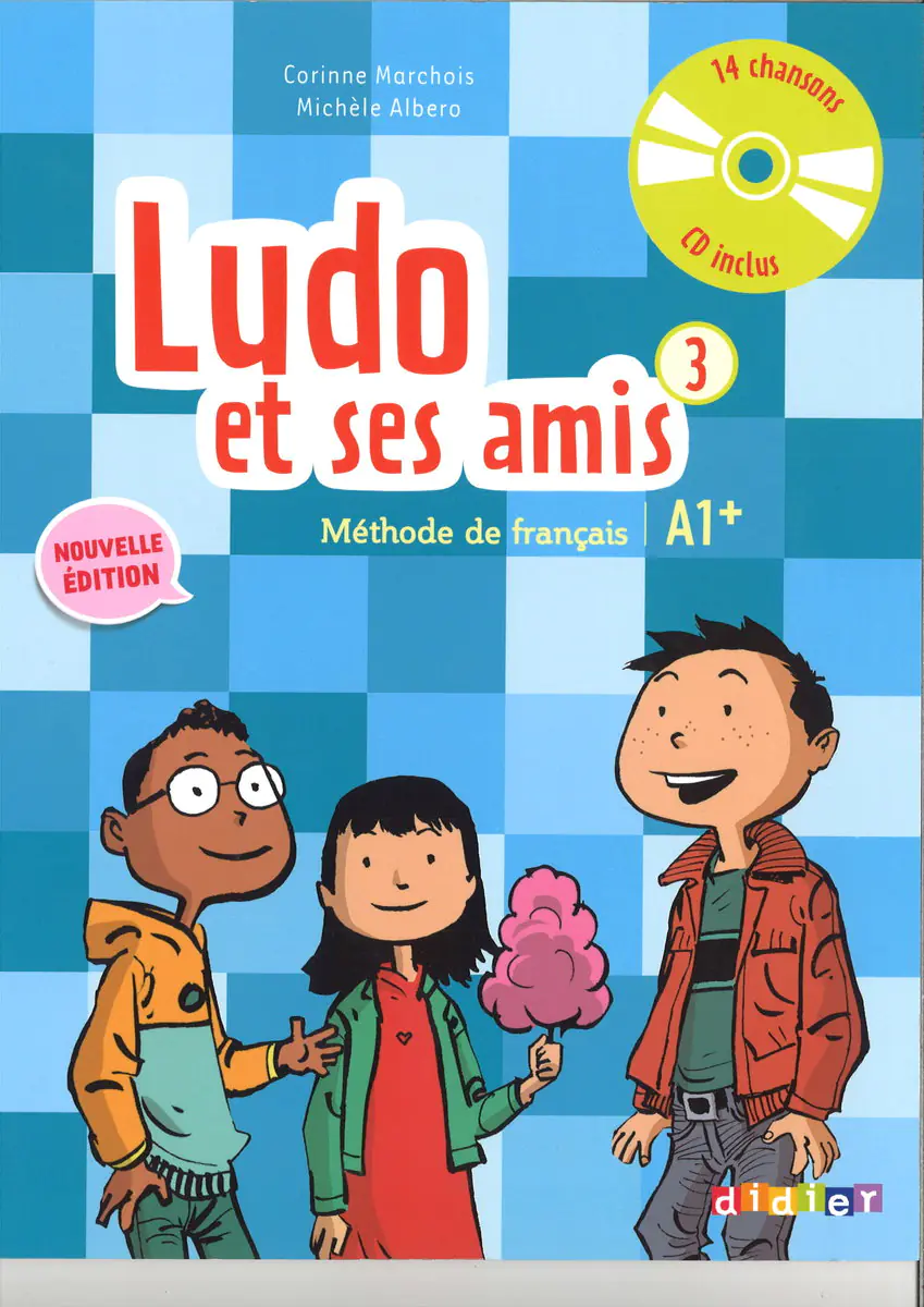 Książka - Ludo et ses amis 3. Nouvelle Methode de francais + CD