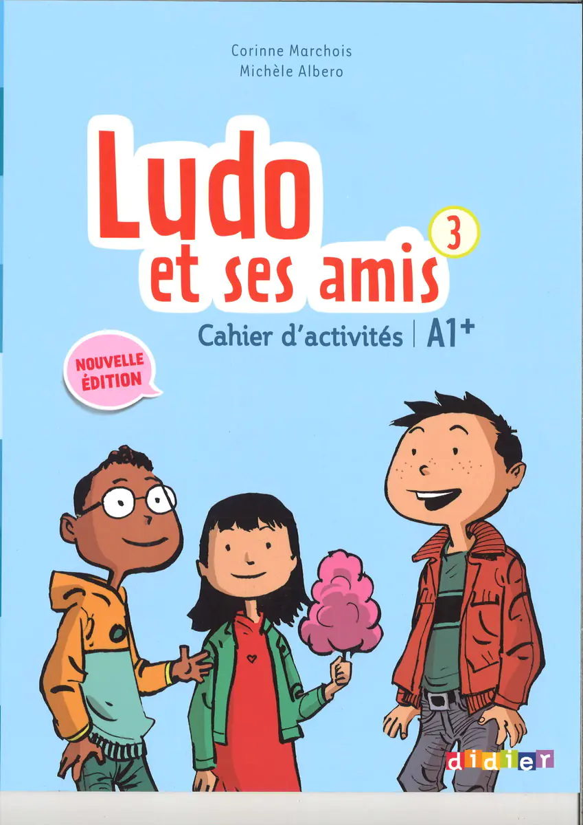 Książka - Ludo et ses amis 3 A1+ ćwiczenia DIDIER