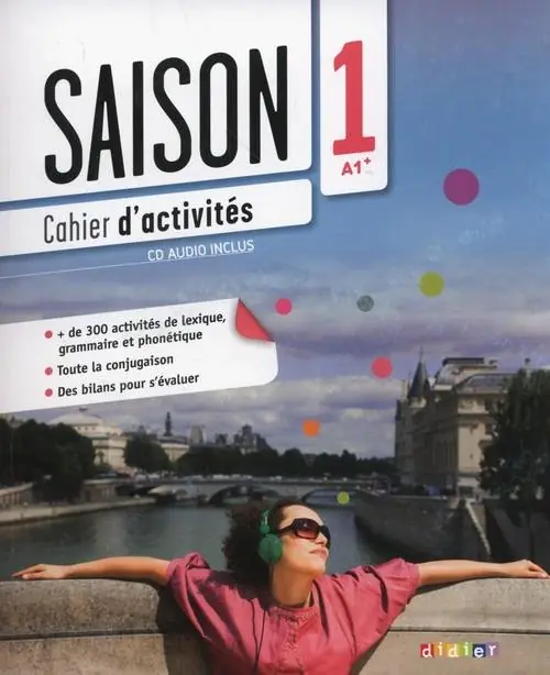 Książka - Saison 1. Cahier d'activites + CD