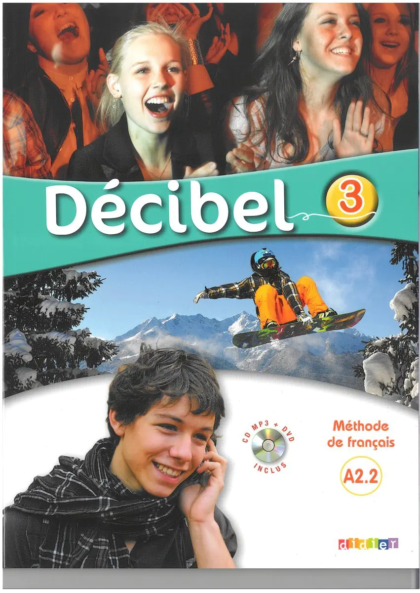 Książka - Decibel 3. Podręcznik + CD