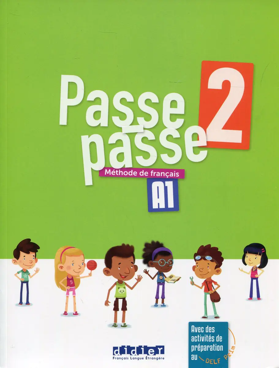 Książka - Passe-Passe 2 Podręcznik A1