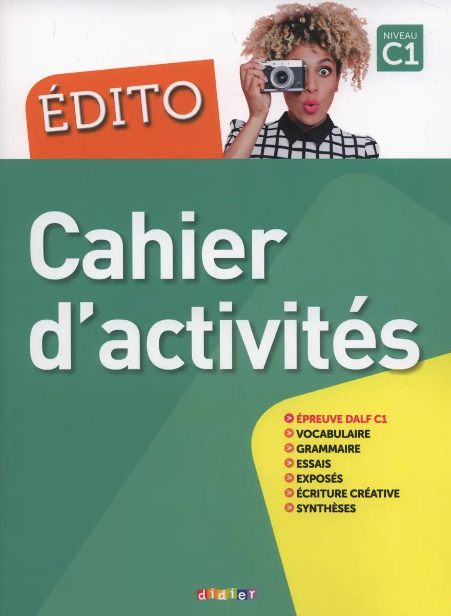 Książka - Edito C1. Cahier d'activities