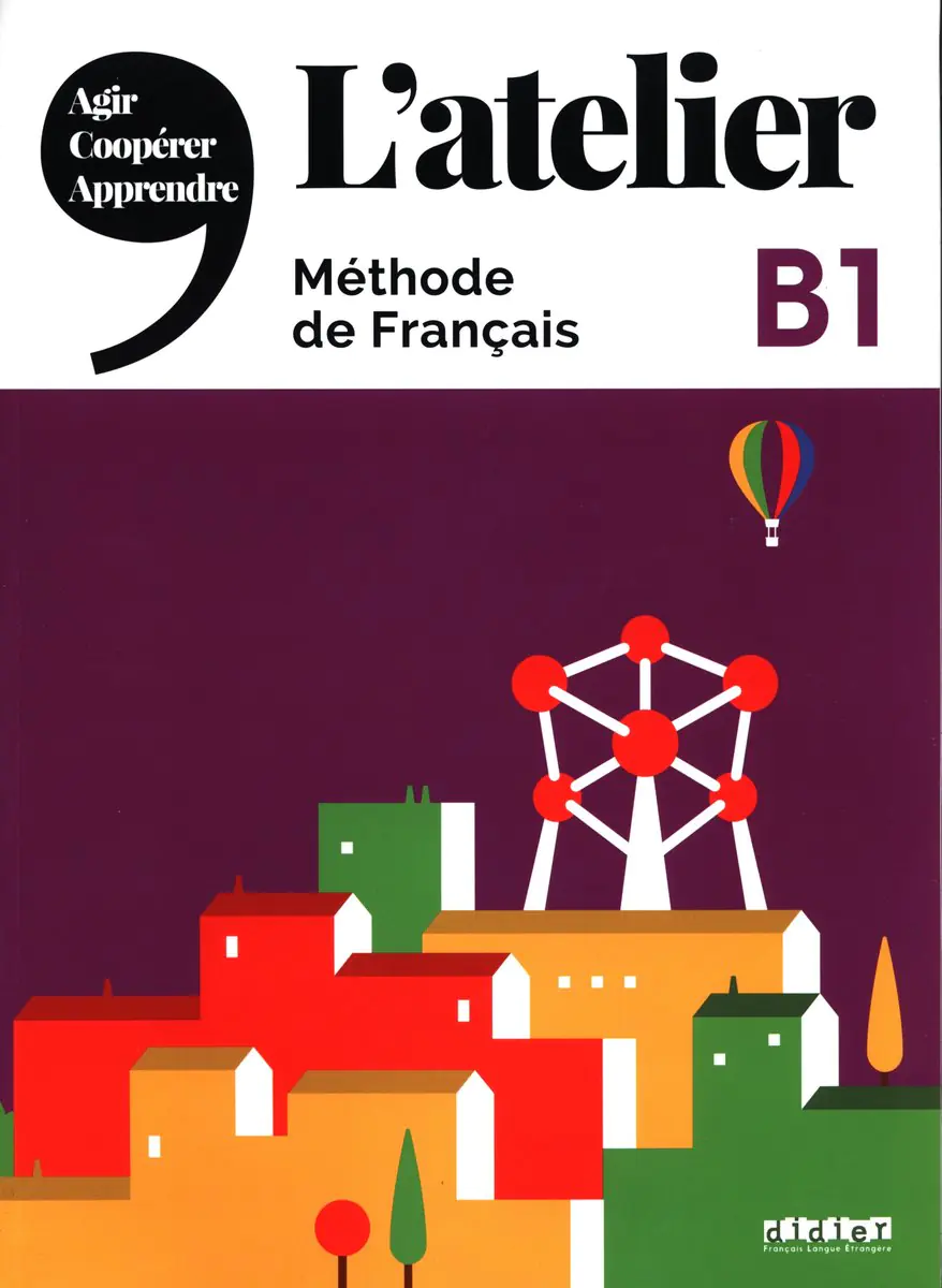 Książka - L’atelier B1 Livre + DVD
