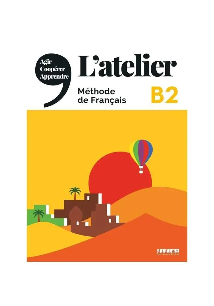 Książka - L'Atelier B2 Methode de Francais + DVD