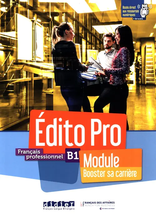 Książka - Edito Pro B1 Module - Booster sa carriere