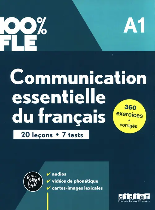 Książka - 100% FLE. Communication essentielle du francais A1