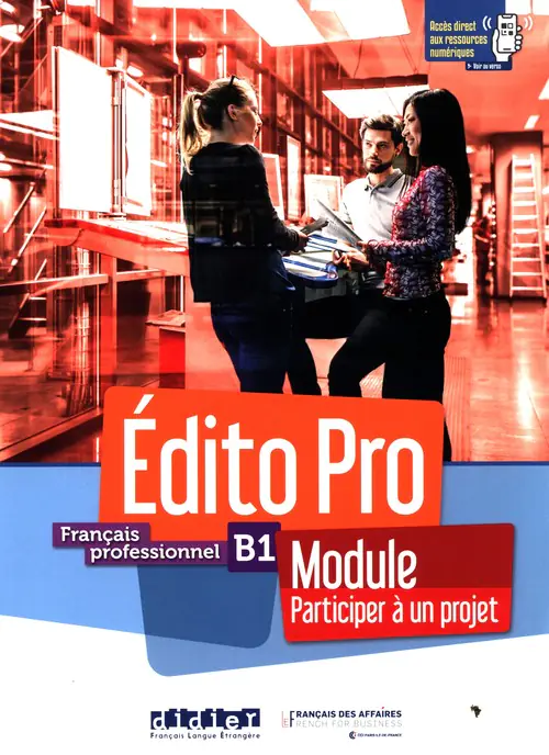 Książka - Edito Pro B1 Module - Participez a un projet