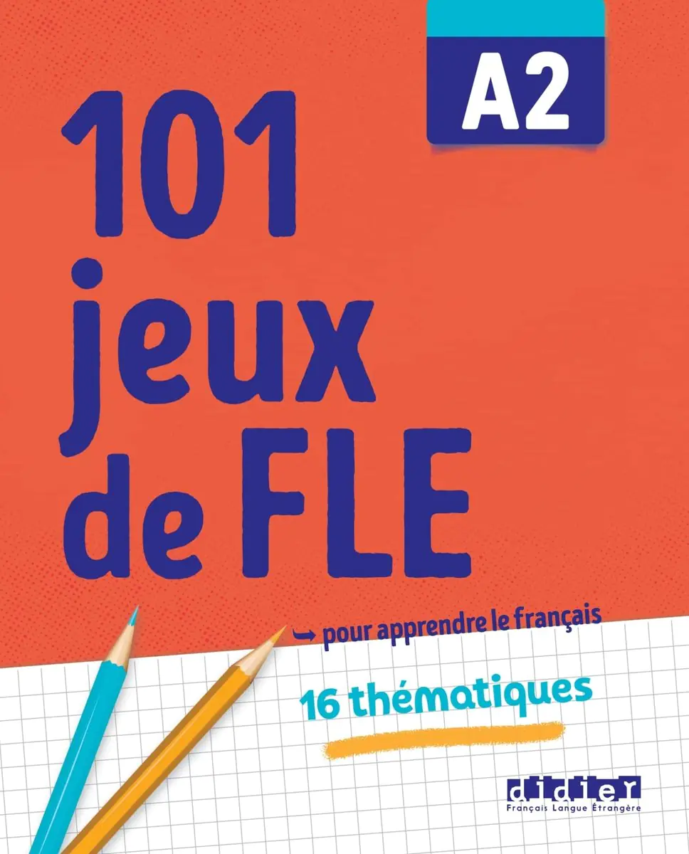 Książka - 101 jeux de FLE A2 Ćwiczenia ze słownictwa francuskiego