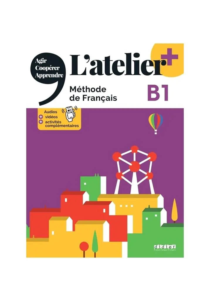 Książka - Atelier plus B1 podręcznik + online + app