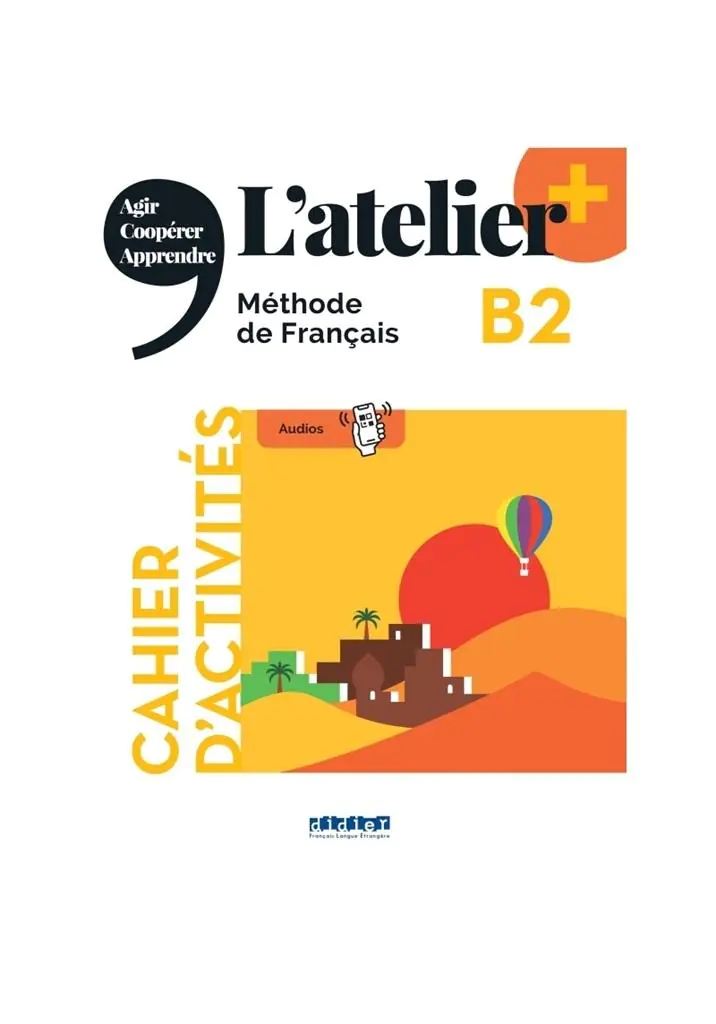 Książka - Atelier plus B2 ćwiczenia + online + app