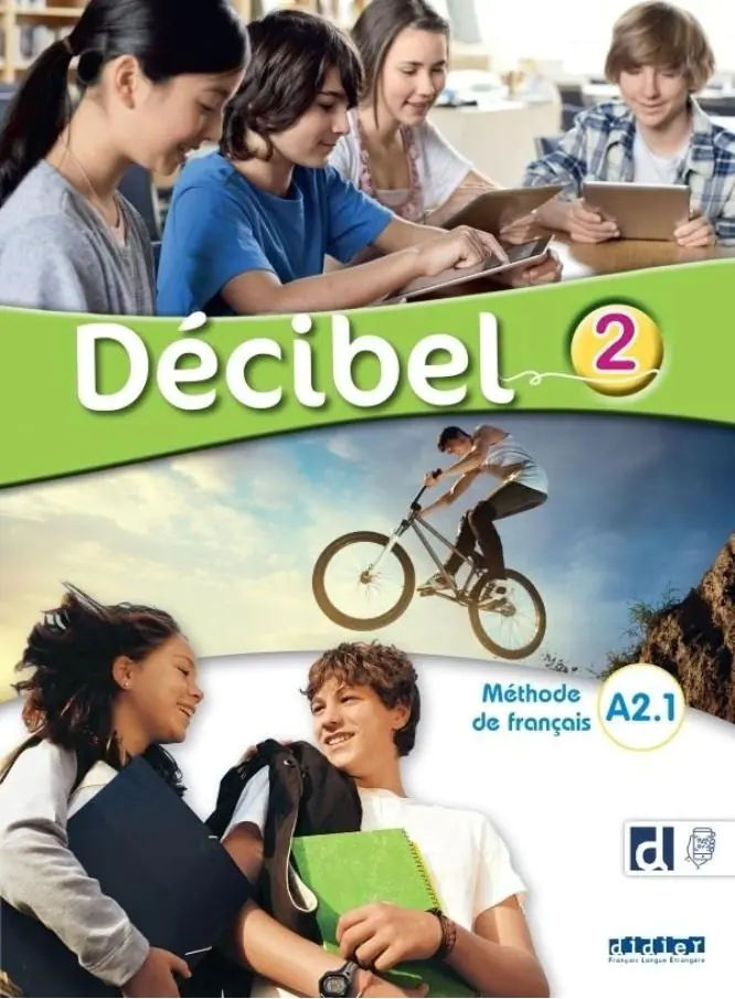 Książka - Decibel 2 podręcznik + CD. Wersja międzynarodowa. Wydanie 2