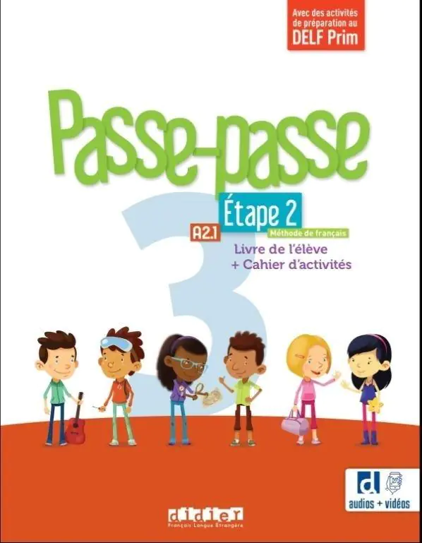 Książka - Passe-passe 3 A2.1 Etap 2 podr. + ćw. + online