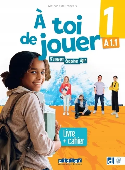 Książka - A toi de jouer 1 A1.1 + audio online