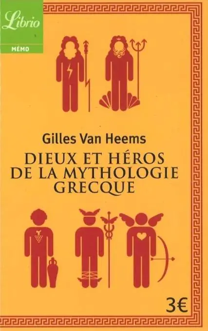 Książka - Dieux et heros de la mythologie grecque