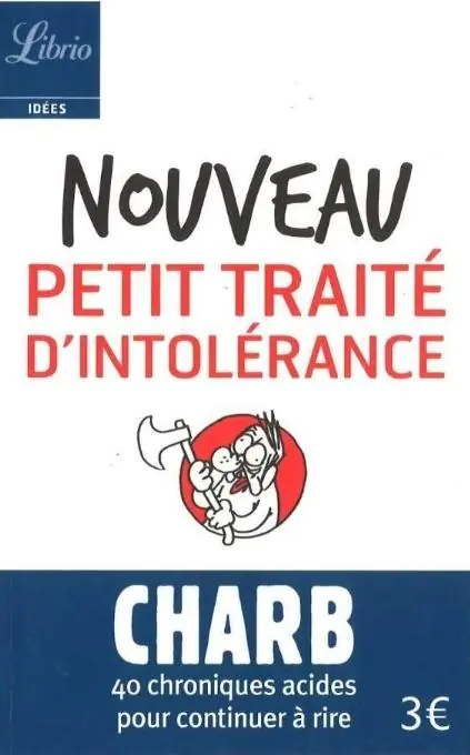 Książka - Noveau petit traite d'intolerance