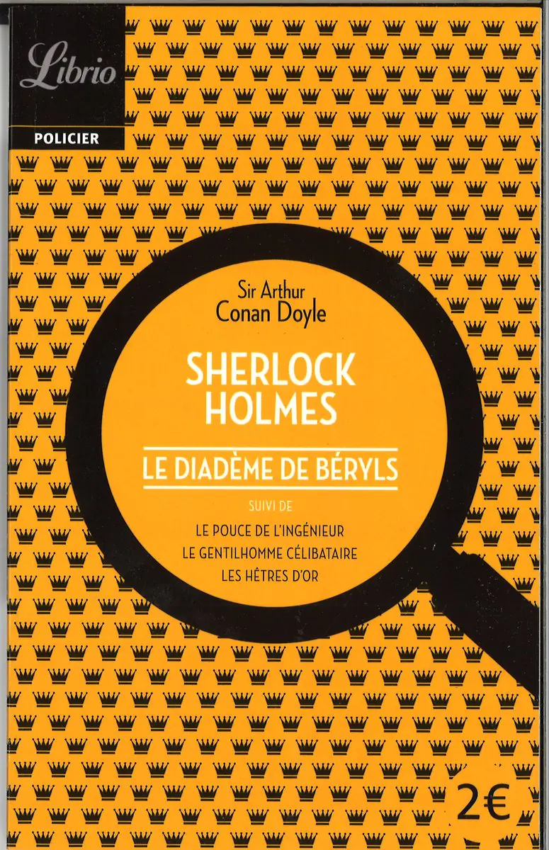 Książka - Sherlock Holmes Diademe de beryls
