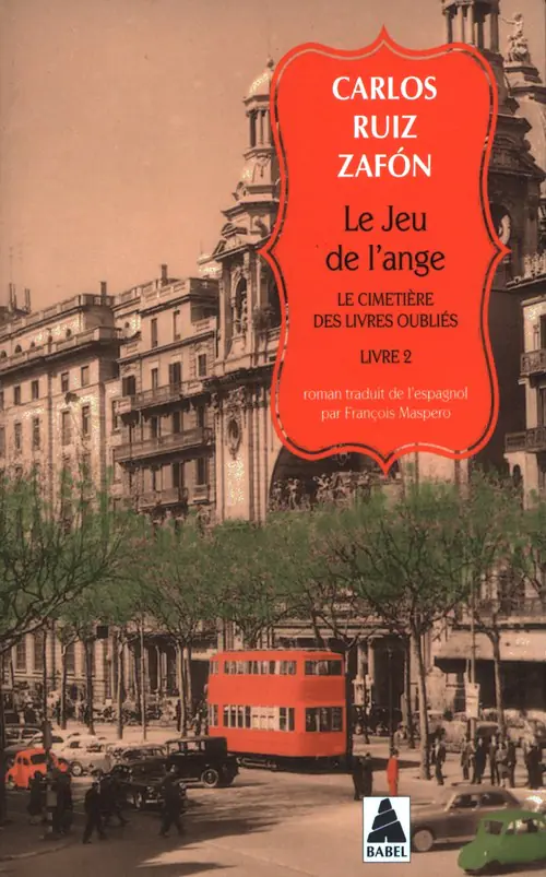 Książka - Cimetiere des livres oublies T.2 Jeu de l'ange
