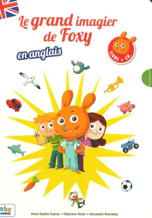 Książka - Grand imagier de Foxy en anglais książka + CD