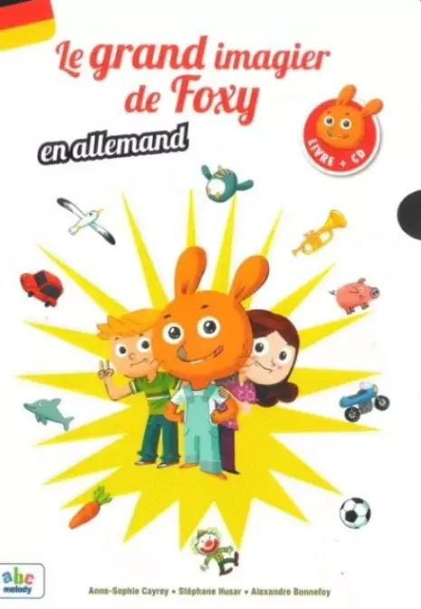 Książka - Grand imagier de Foxy en allemand + CD