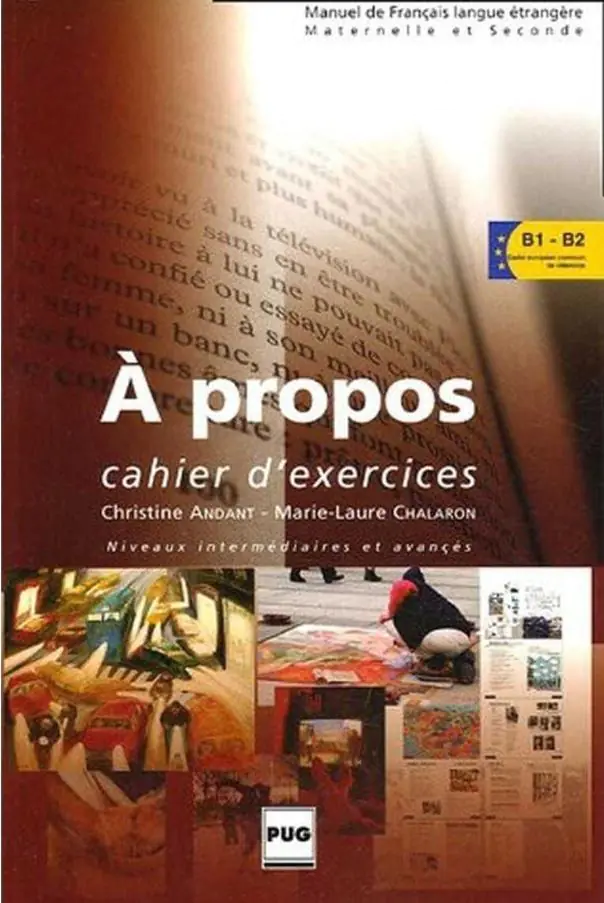 Książka - A propos Cahier d'exercices