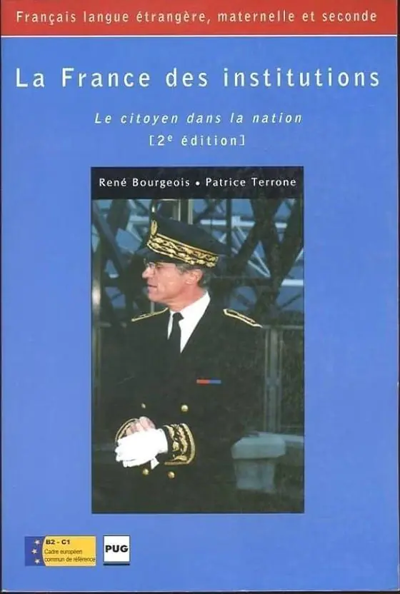Książka - France des institutions