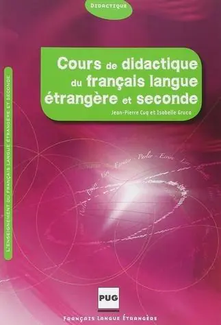 Książka - Cours de didactique du francais langue etrangere et seconde