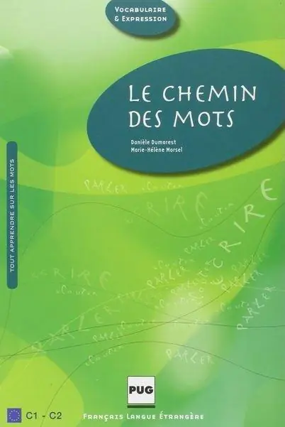 Książka - Chemin des mots