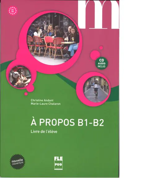 Książka - A propos B1-B2. Livre de l'eleve + CD audio